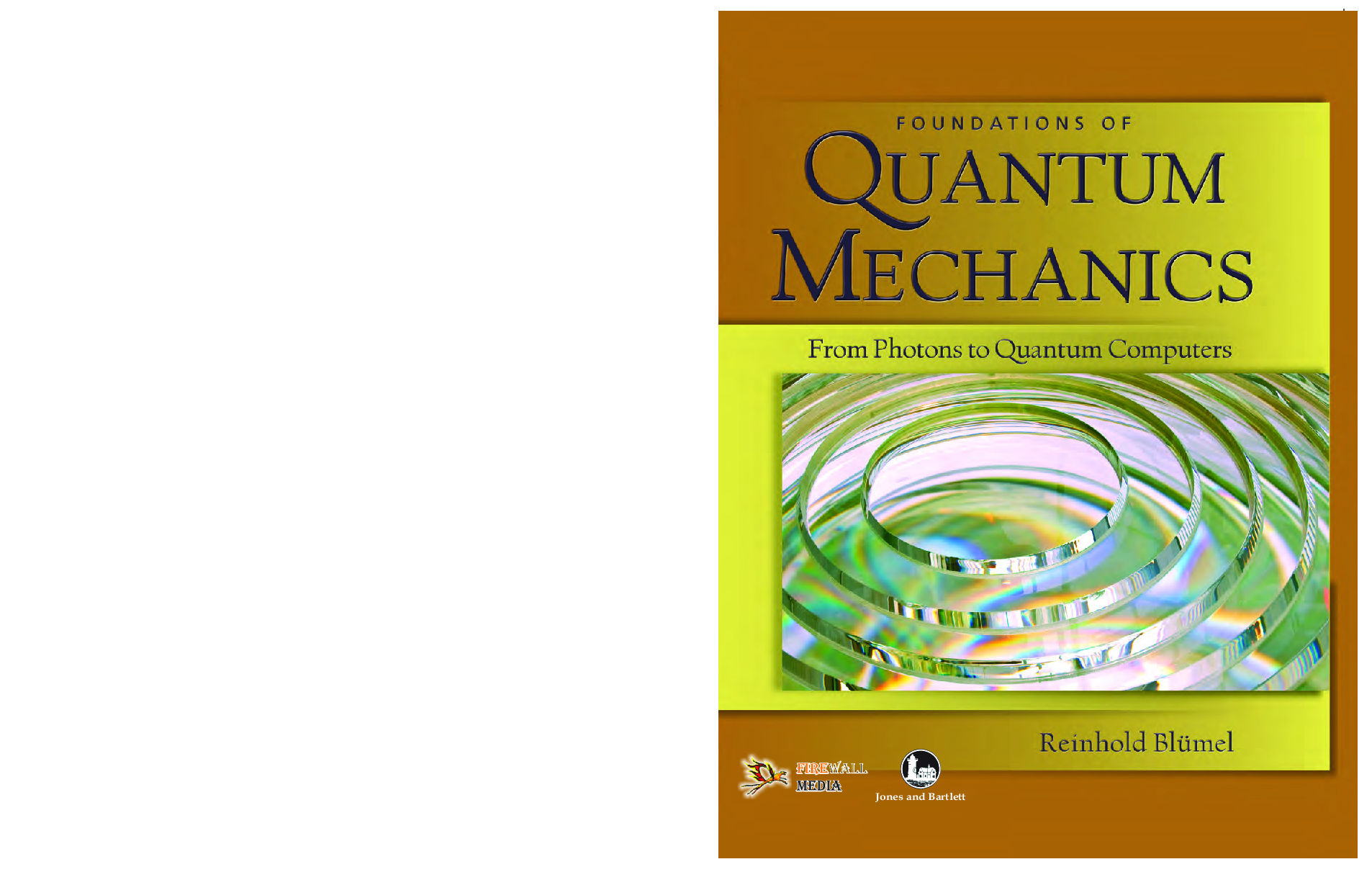 Foundations of Quantum Mechanics - Page 1