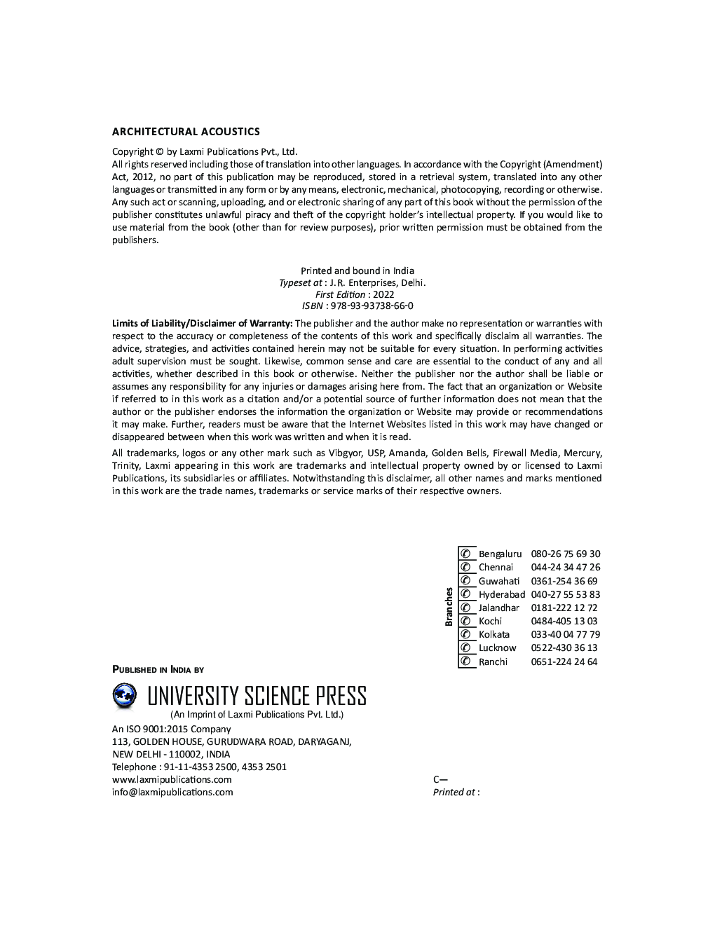 Architectural Acoustics - Page 5