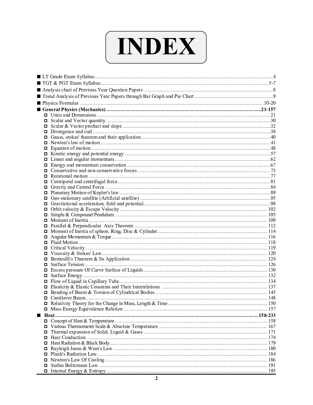 TGT/PGT/LT Science Physics Vol-1 Chapterwise Solved Papers 2022-23 - Page 3