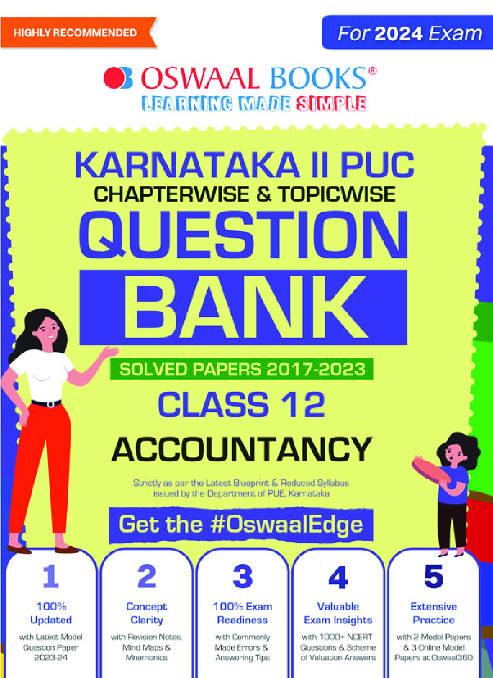 Download Oswaal Karnataka 2nd PUC Question Bank Class 12 Accountancy