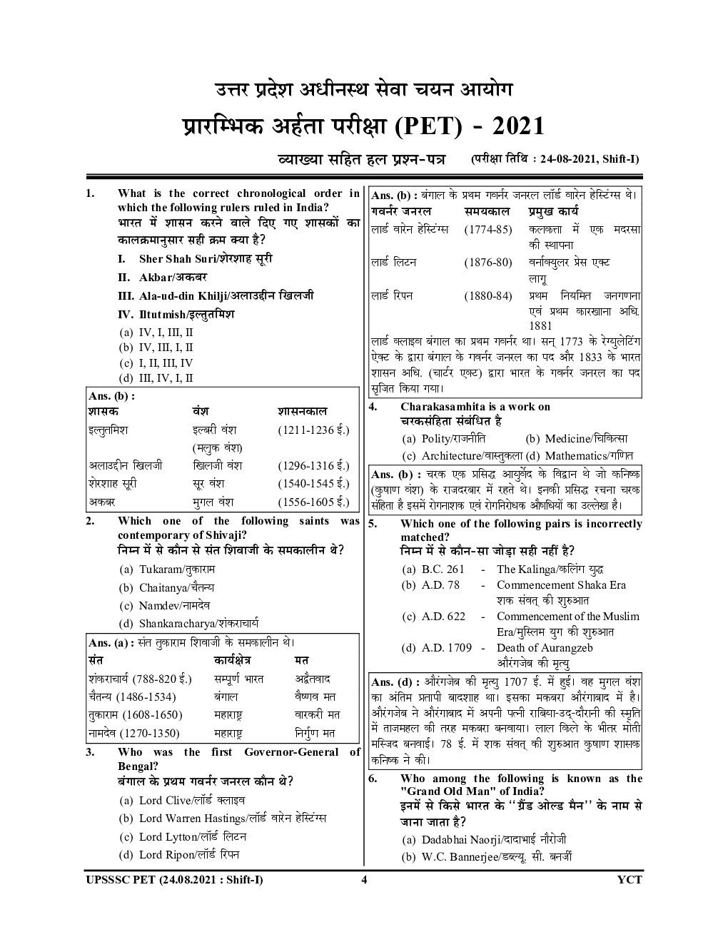 UPSSSC PET साल्व्ड पेपर्स एवं प्रैक्टिस बुक 2022-23 - Page 5