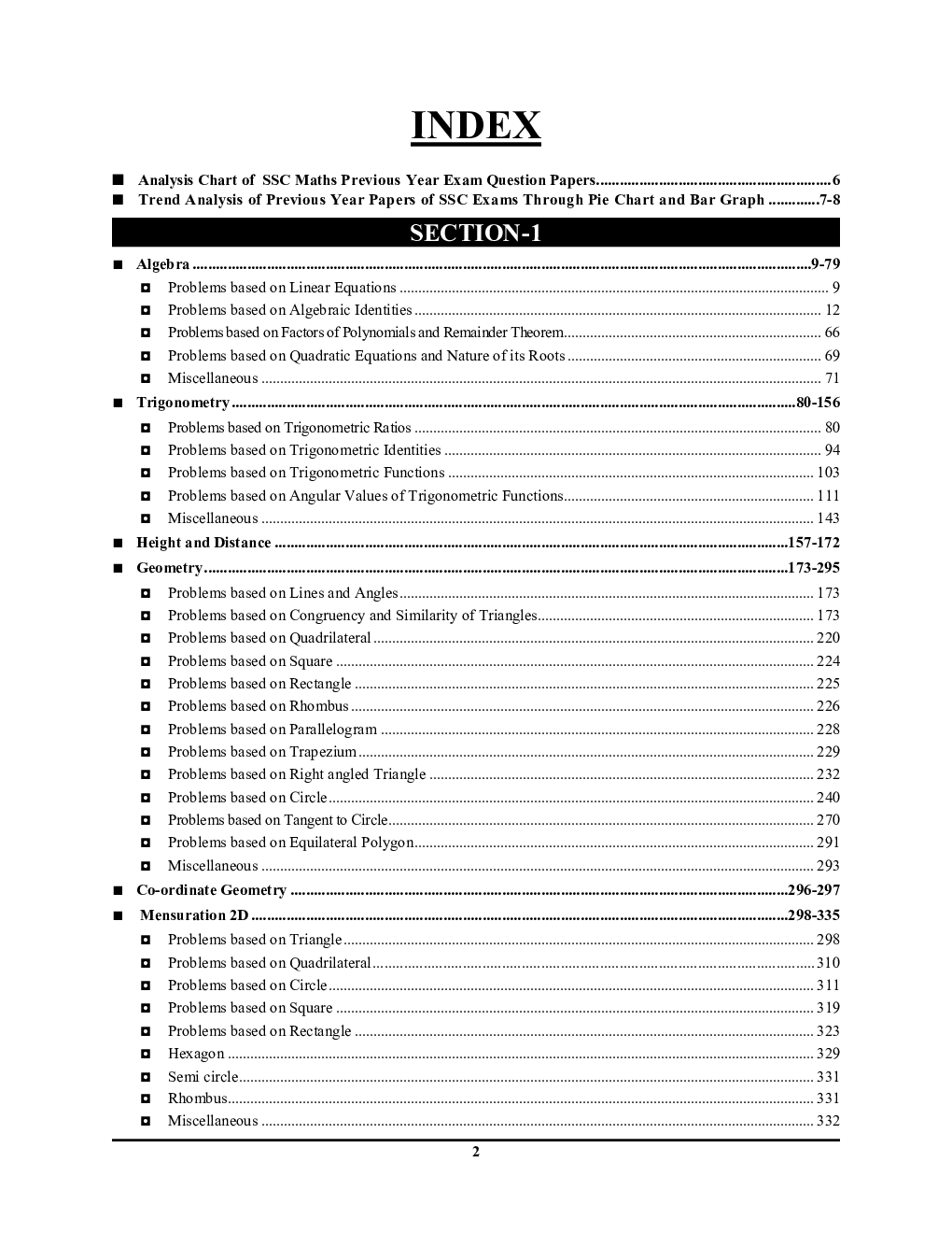 SSC Maths Chapterwise Solved Papers 2023-24 - Page 3