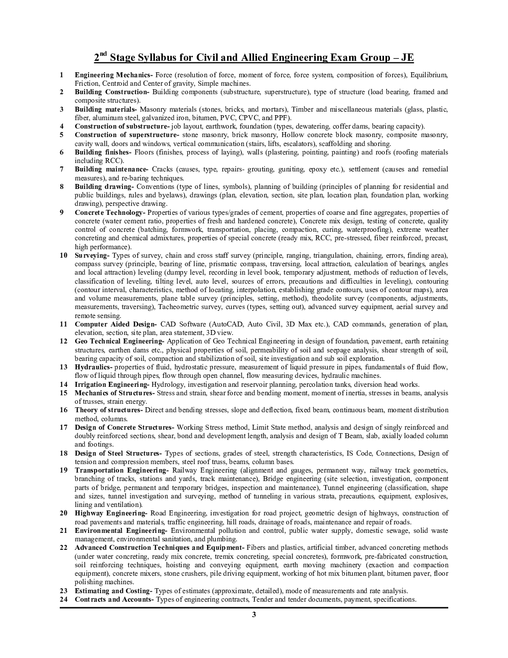 RRB JE Civil And Allied Engineering Solved Papers 2022-23 - Page 4