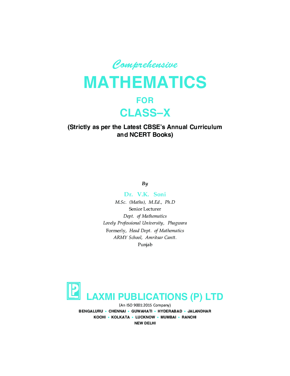 Comprehensive Mathematics - X - Page 4