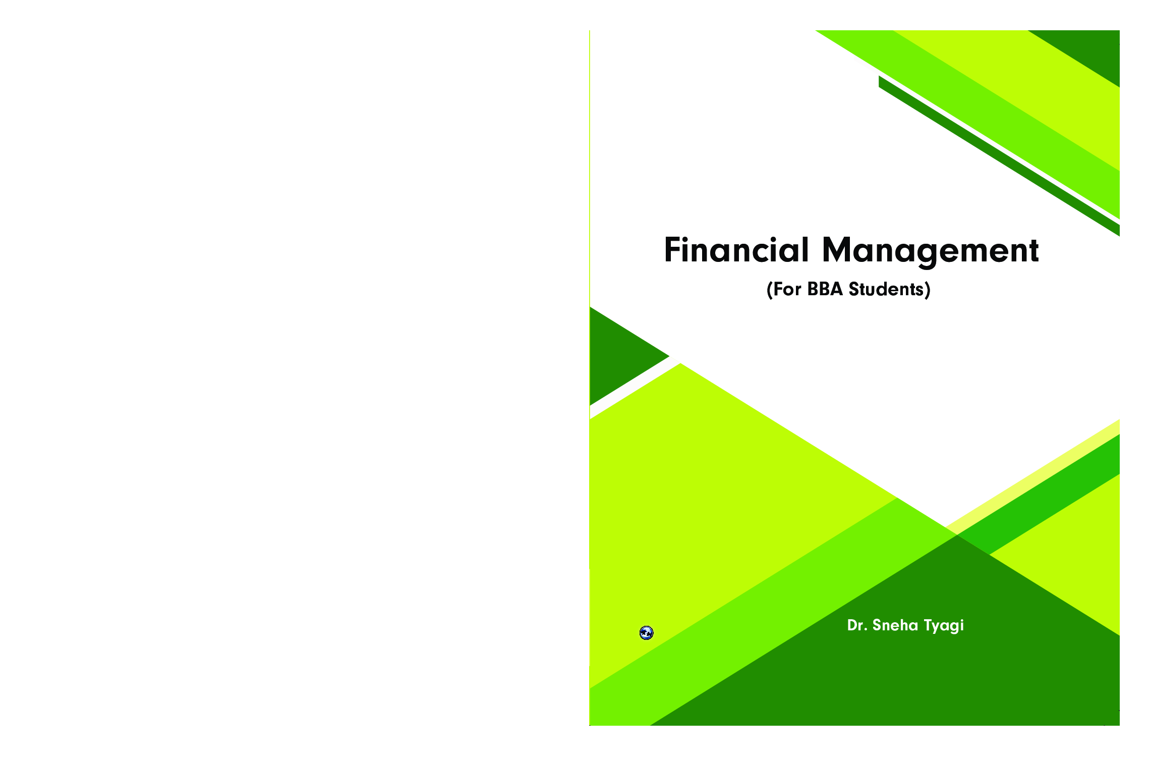 Financial Management (For BBA Students) - Page 1