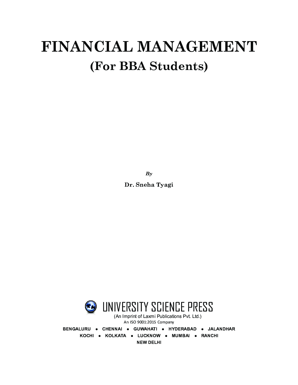 Financial Management (For BBA Students) - Page 2