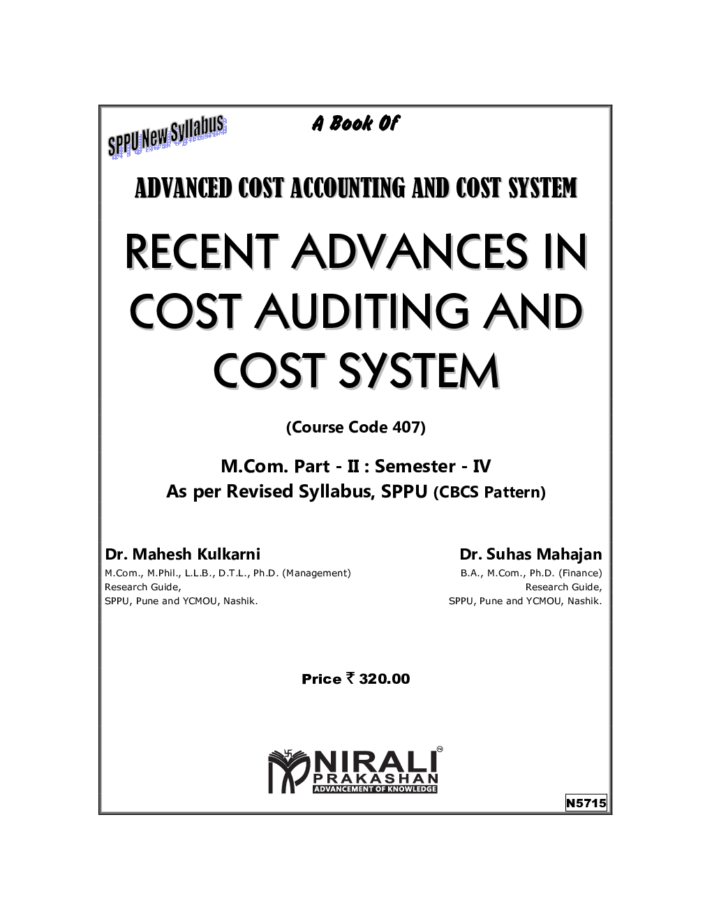 Recent Advances in Cost Auditing and Cost Systems - Page 2