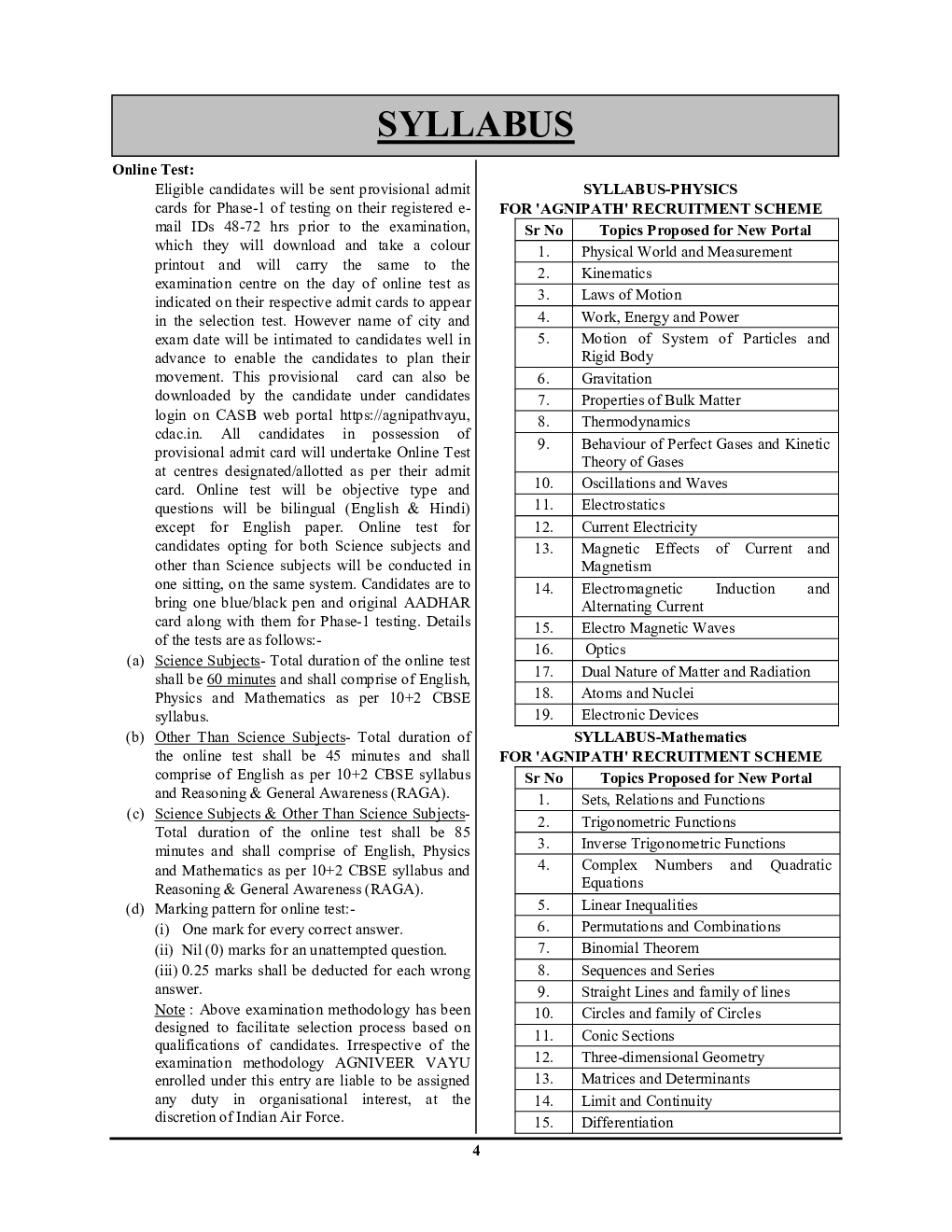 Indian Air Force अग्निवीर वायु ग्रुप X, ग्रुप Y साल्व्ड पेपर्स एवं प्रैक्टिस बुक 2022-23 - Page 5