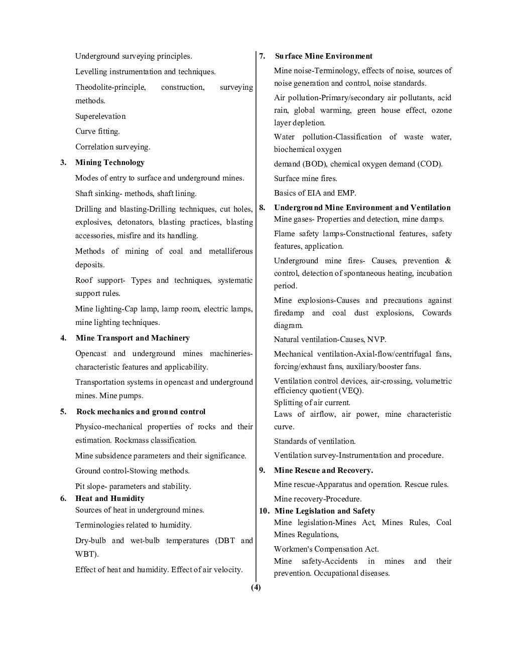 UPPSC Mines Inspector Mining Engineering Practice Book 2022-23 - Page 5