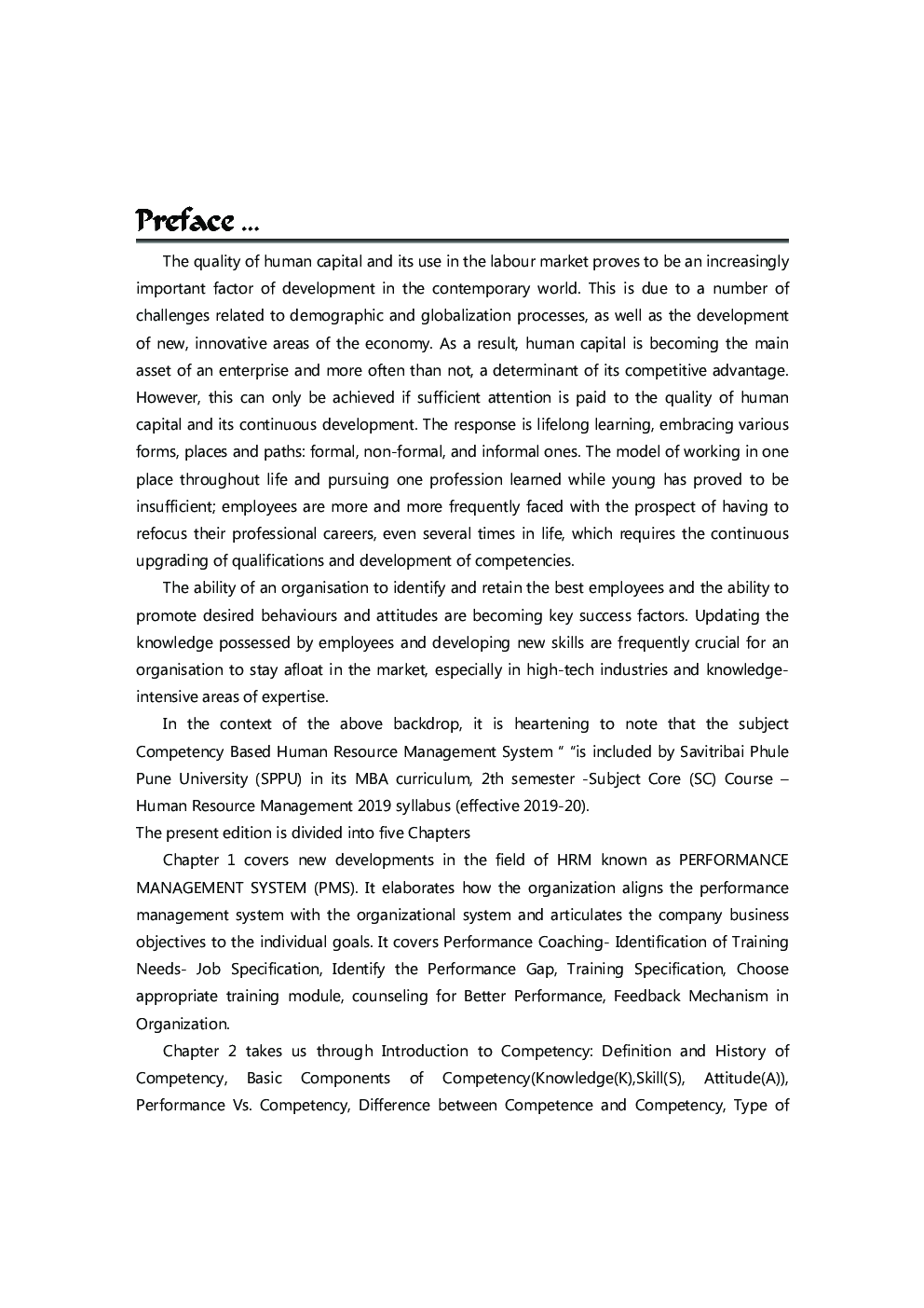 Competency Based Human Resource Management System (HRM Specialisation) - Page 4