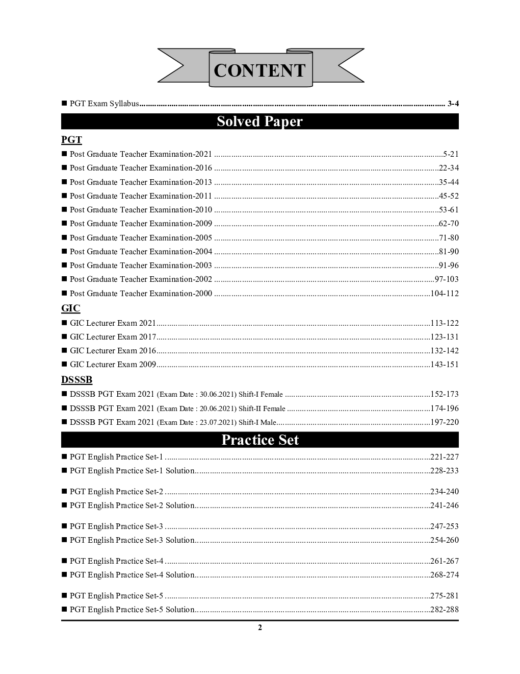 PGT/GIC/DSSSB English Solved Papers And Practice Book 2022-23 - Page 3