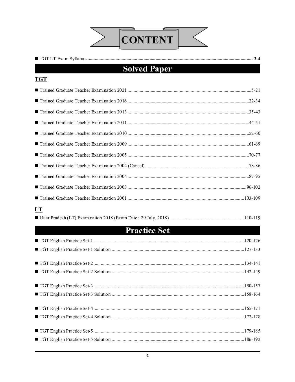 TGT/LT Grade English Solved Papers And Practice Book 2022-23 - Page 3