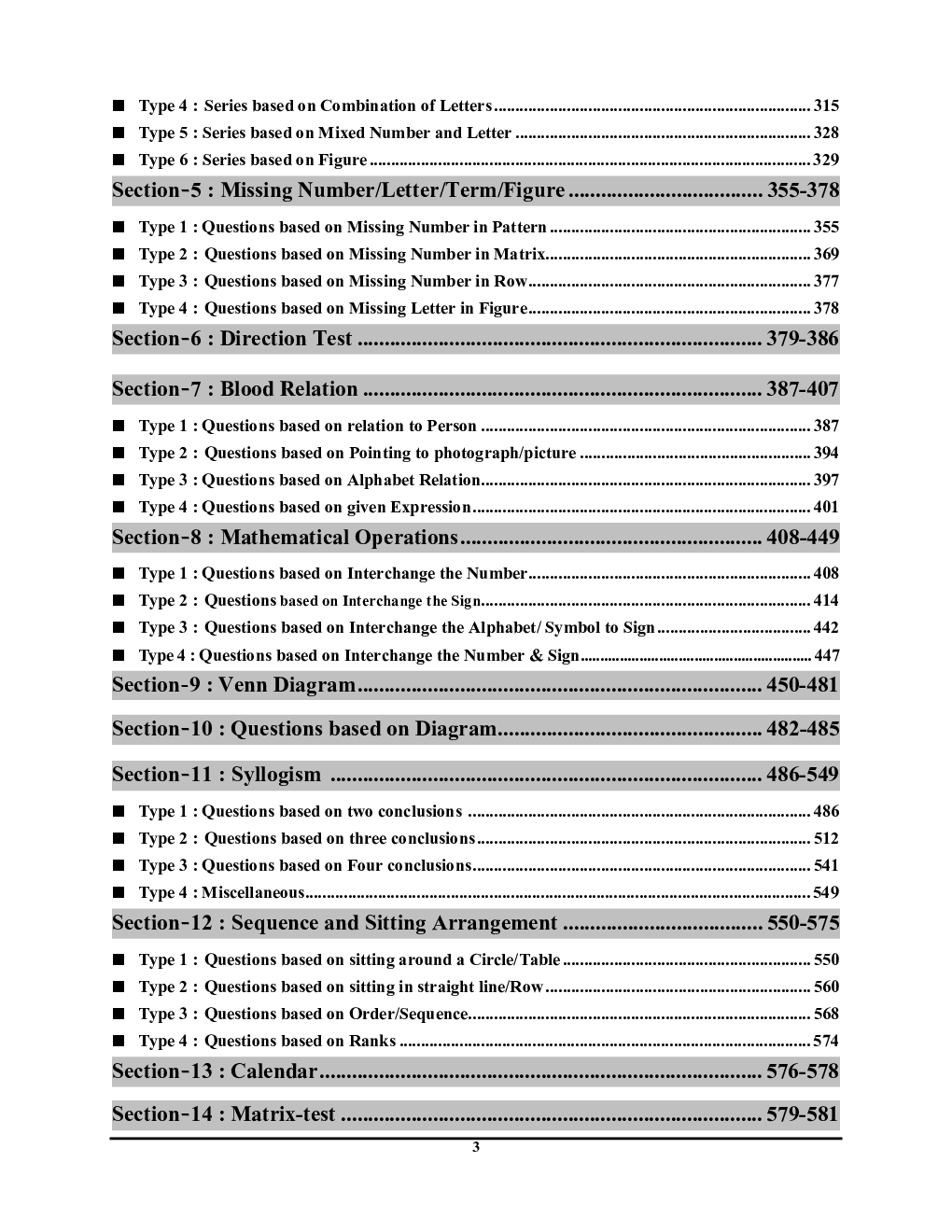 SSC Reasoning Chapterwie Solved Papers 2022-23 - Page 4