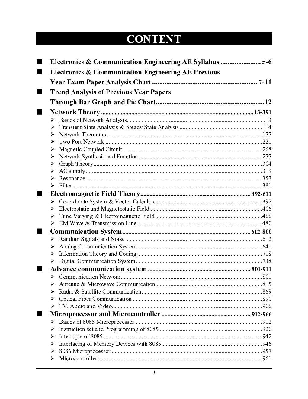 All India State PSC AE/PSU Electronics & Communication Engineering Vol.-2 Chapter-wise Solved Papers - Page 4