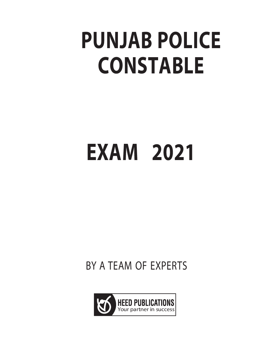 Punjab Police- Constable - Page 2