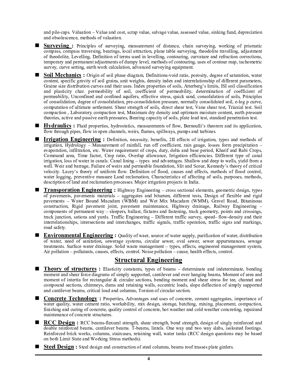 SSC JE सिविल इंजीनियरिंग अध्यायवार सॉल्व्ड पेपर्स 2022-23 - Page 5