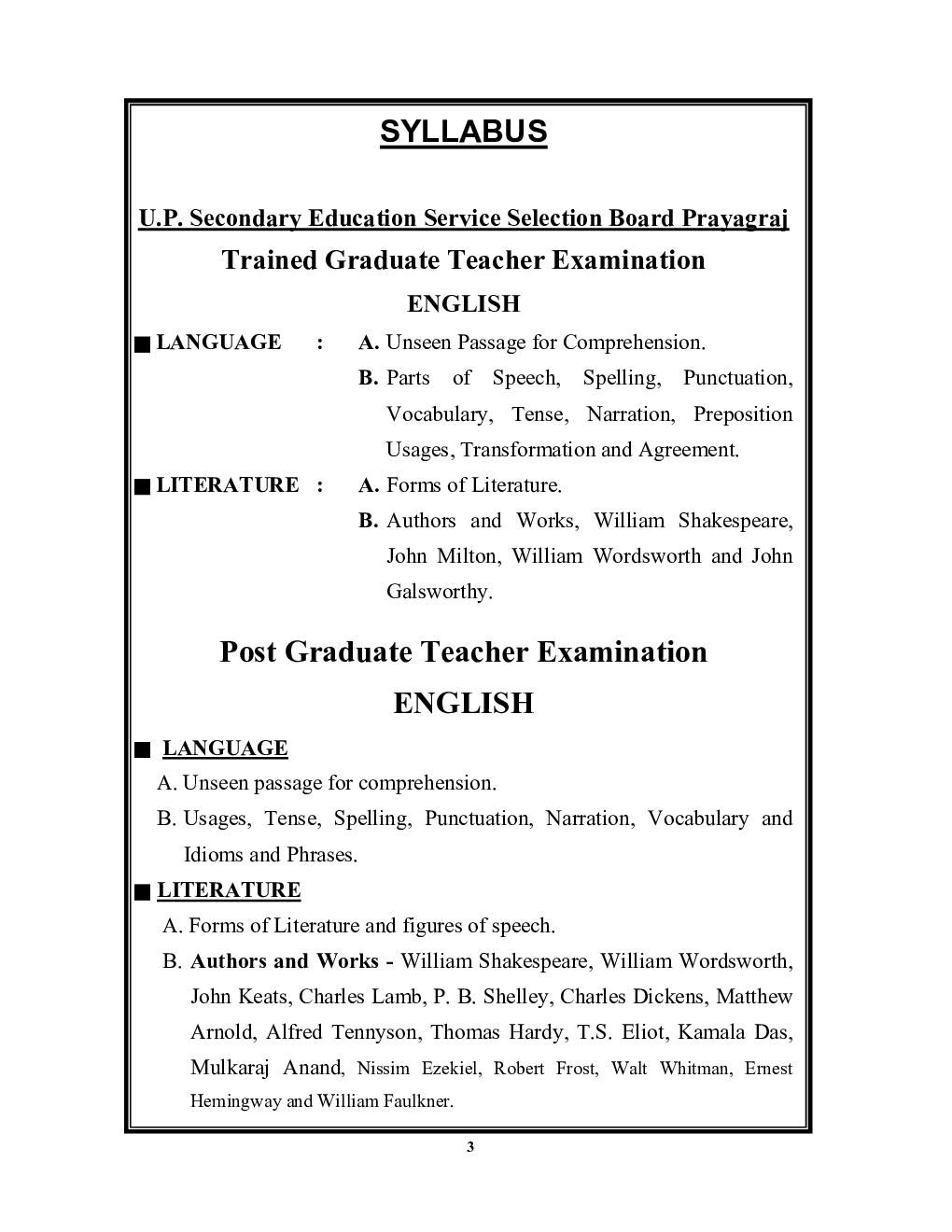 TGT/PGT English Literature & Language Study Material Exam Pointer 2022-23 - Page 4