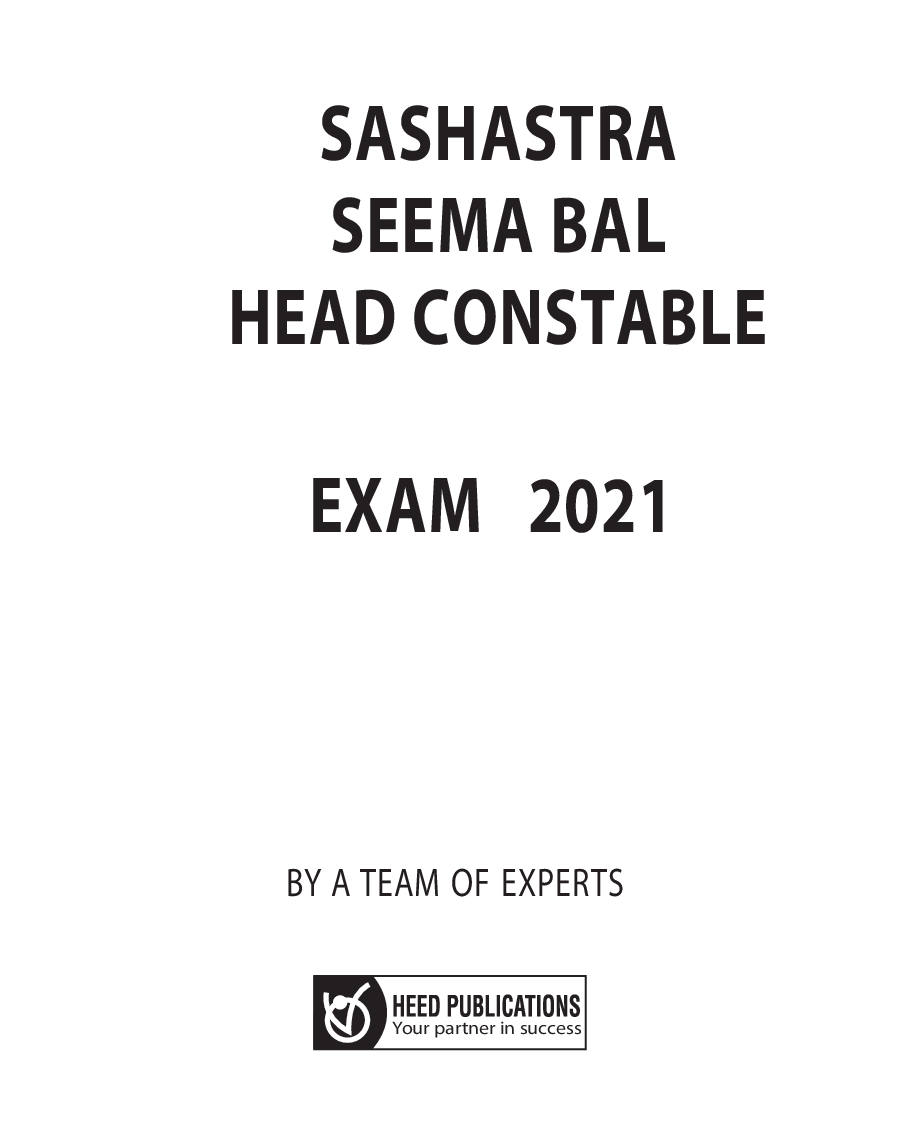SSB (Sashastra Seema Bal) - Head Constable (Ministerial) - Page 2