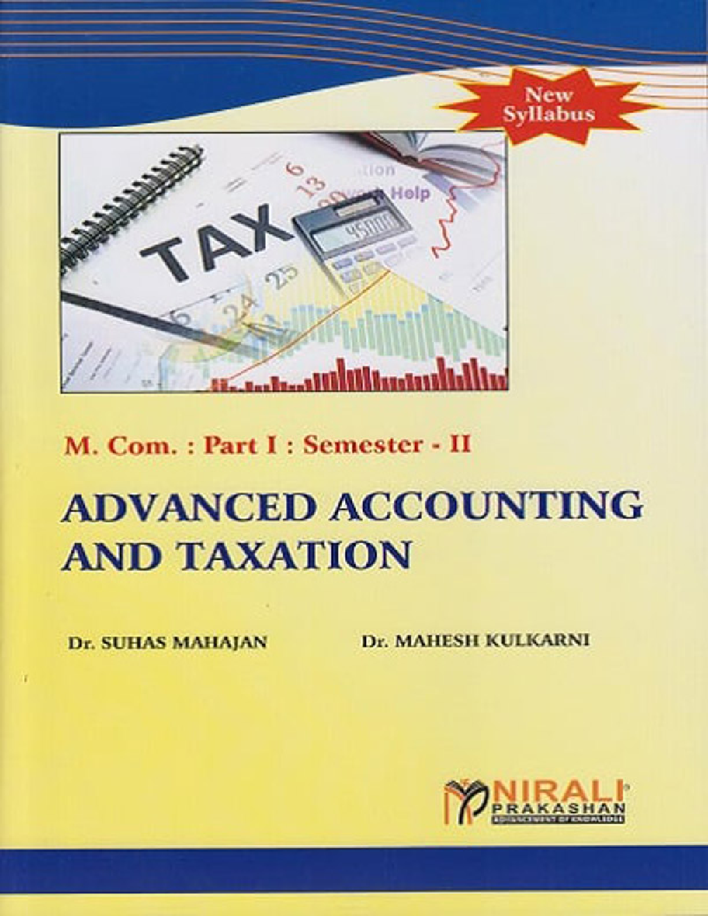 Advanced Accounting And Taxation (Sem-II) - Page 1