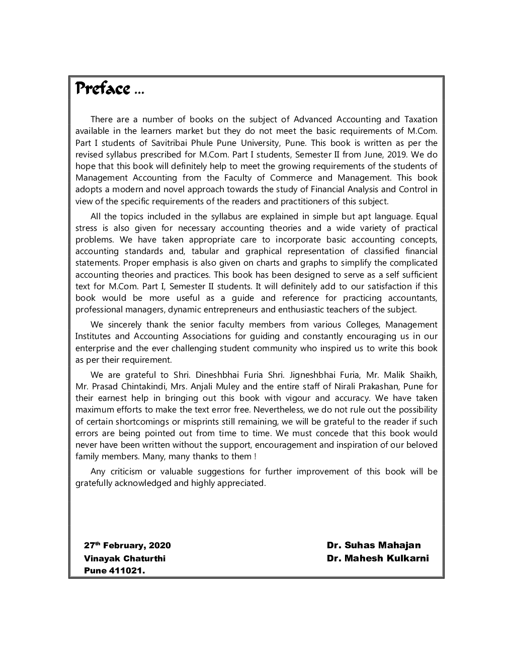 Advanced Accounting And Taxation (Sem-II) - Page 4