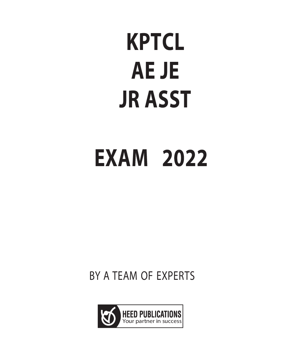 KPTCL AE, JE, Jr Asst English - Page 2