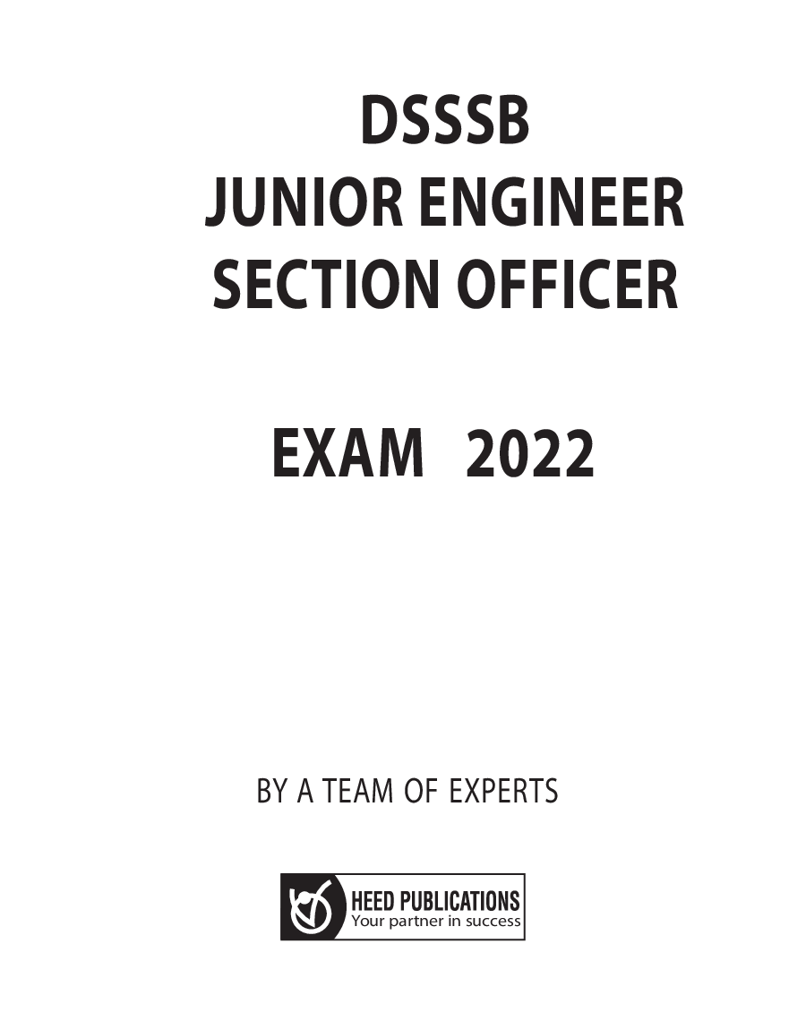 DSSSB Junior Engineer-Section Officer English - Page 2