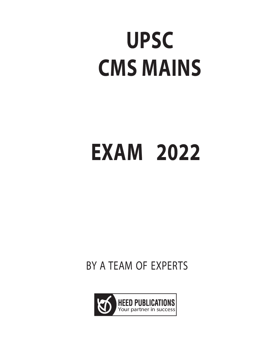 UPSC-CMS Mains 2022 exam English - Page 2