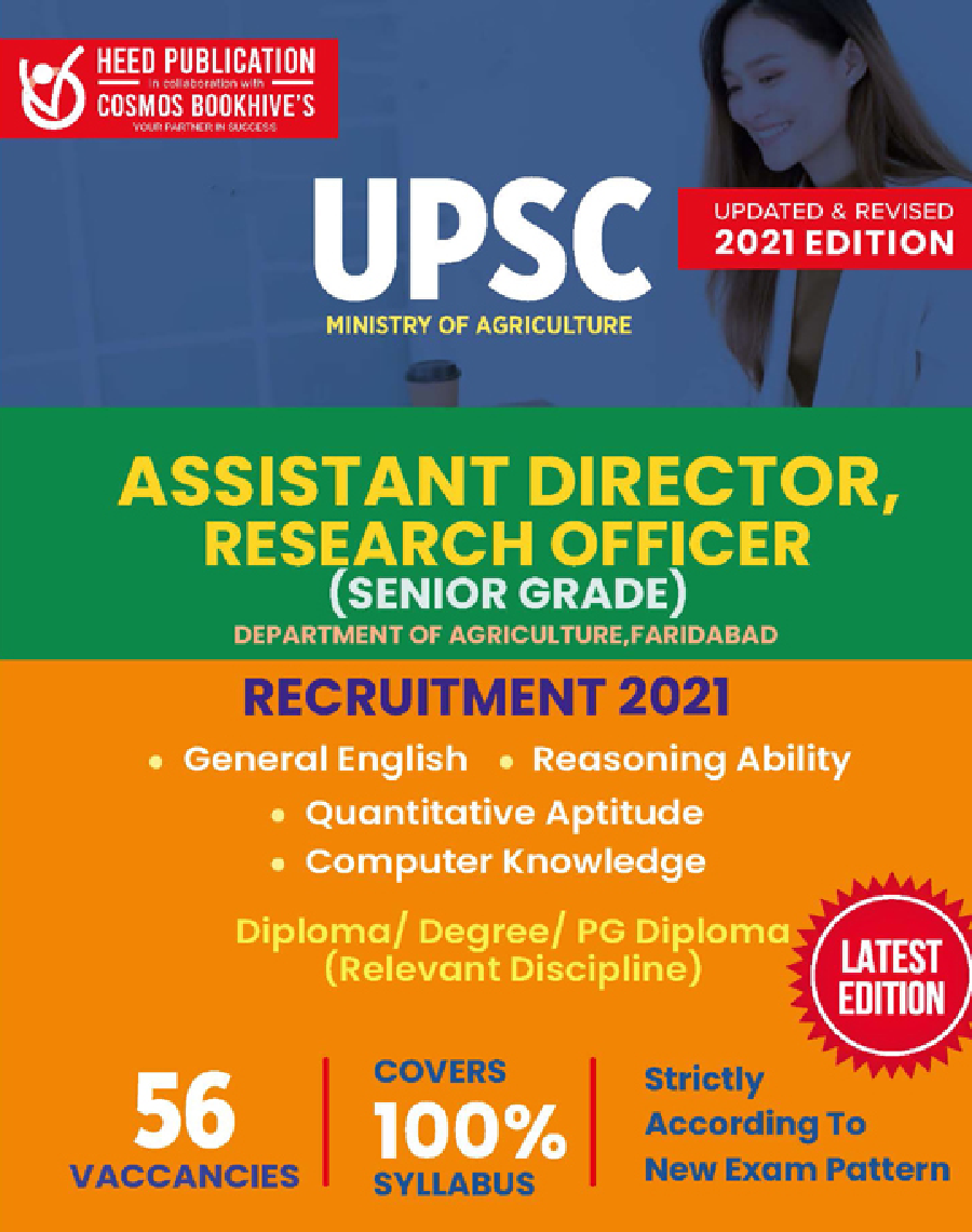 UPSC Assistant Director, Research Officer (Senior Grade) Exam - Page 1