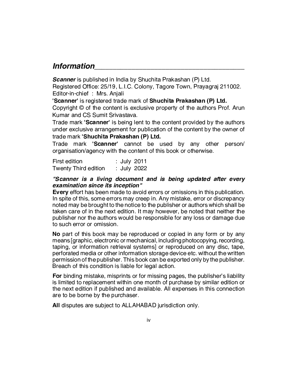 Shuchita Scanner CS Professional Module II Paper - 4 Secretarial Audit, Compliance Management and Due Diligence - Page 5