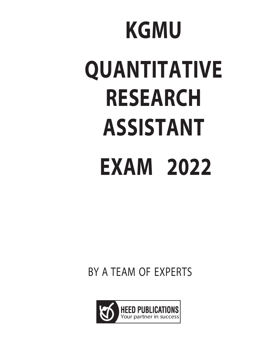 KGMU-Quantitative Reserach Assistant English - Page 2