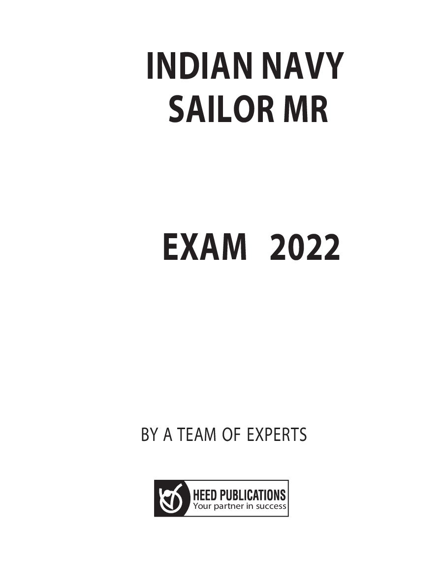 Indian Navy Sailor (AA & SSR)- English - Page 2