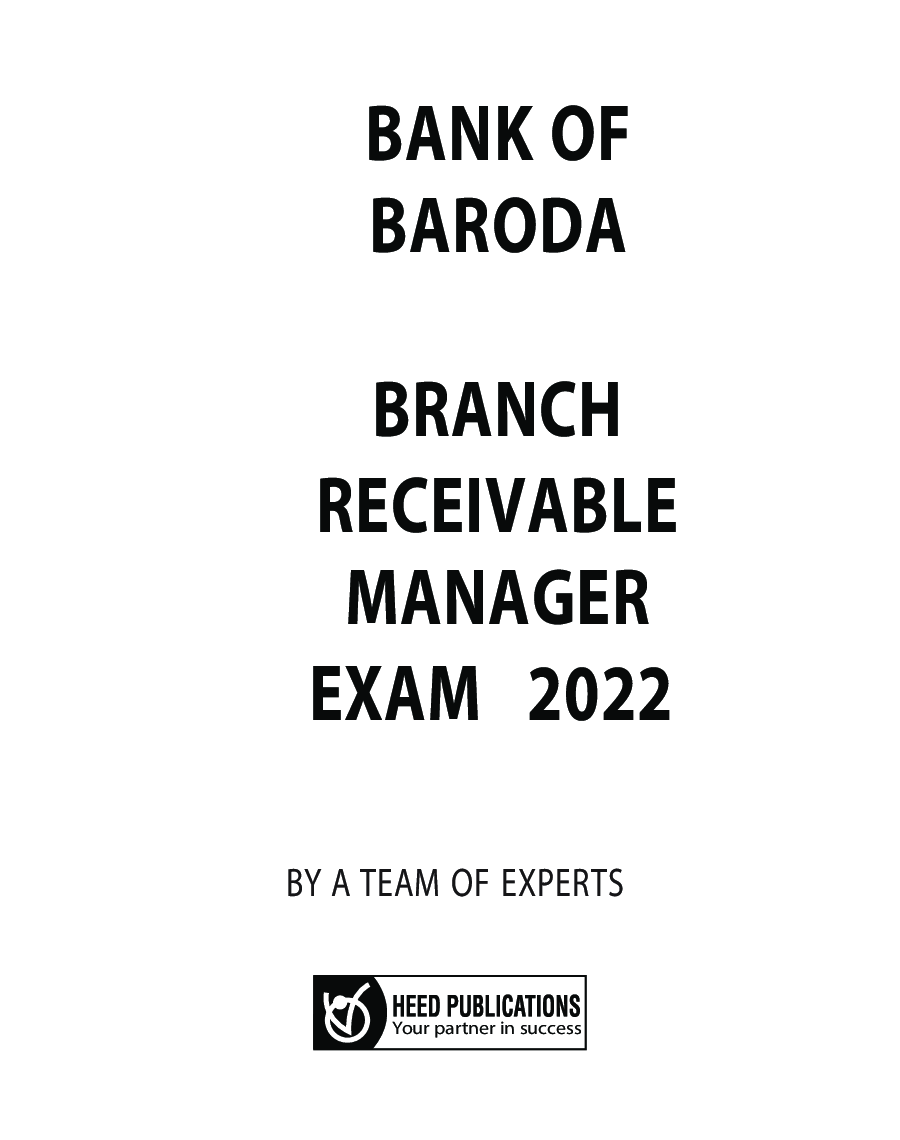 Bank of Baroda Branch Receivables Manager -English - Page 2