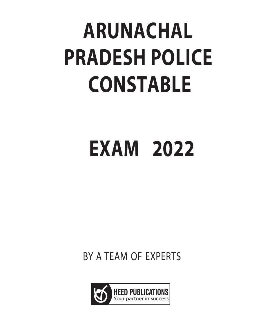 Arunachal Pradesh Constable - Page 2