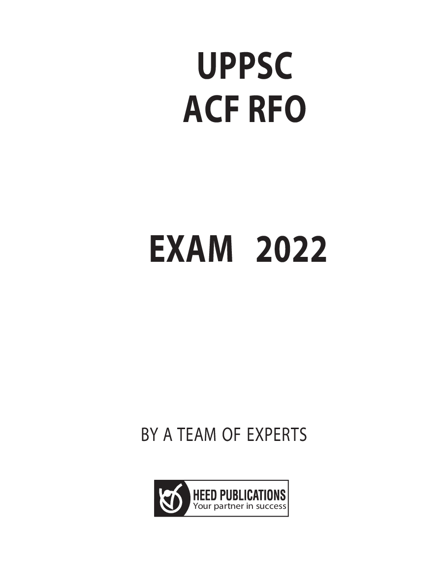 UPPSC PCS, ACF-RFO - Page 2