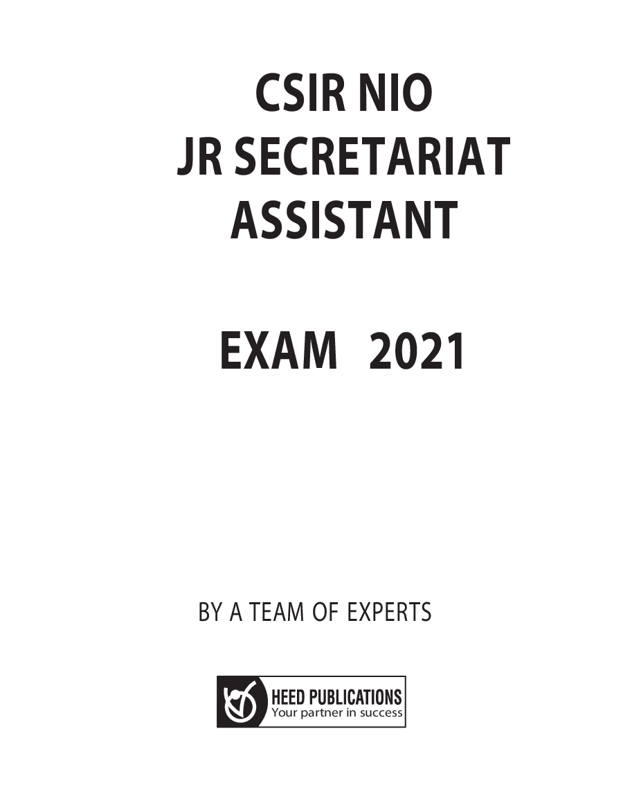 CSIR - NIO Jr Secretariat Assistant - Page 2