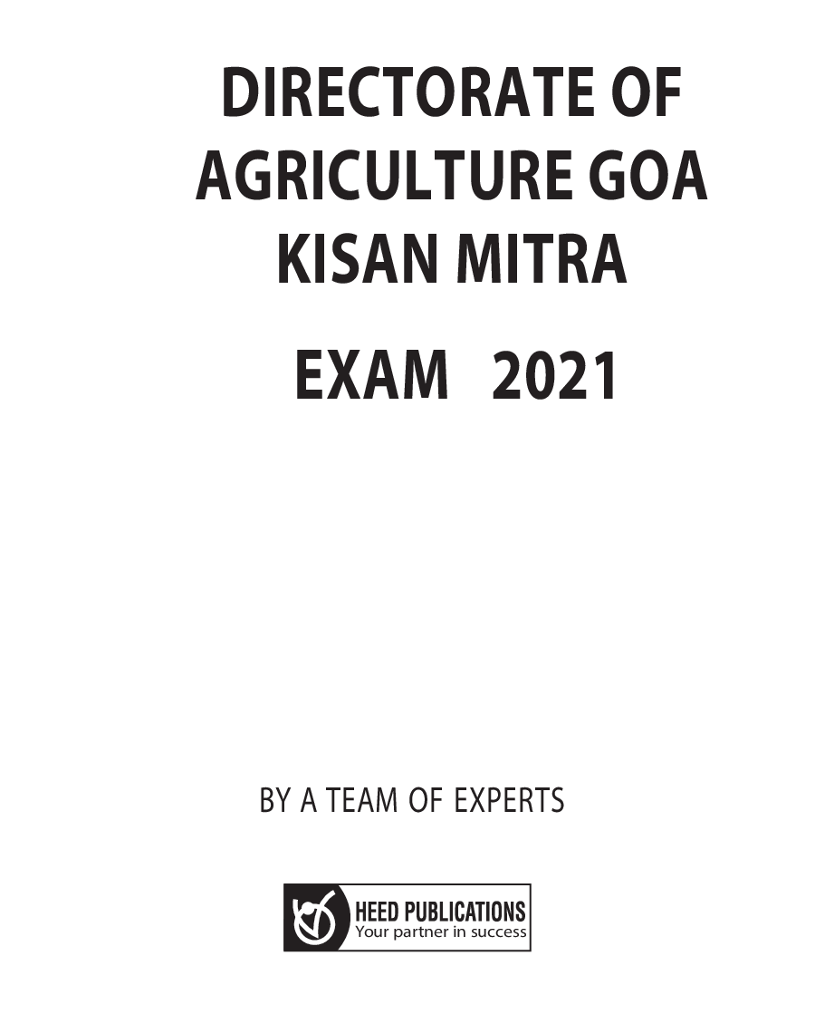 Directorate Of Agriculture Goa - Kisan Mitra - Page 2