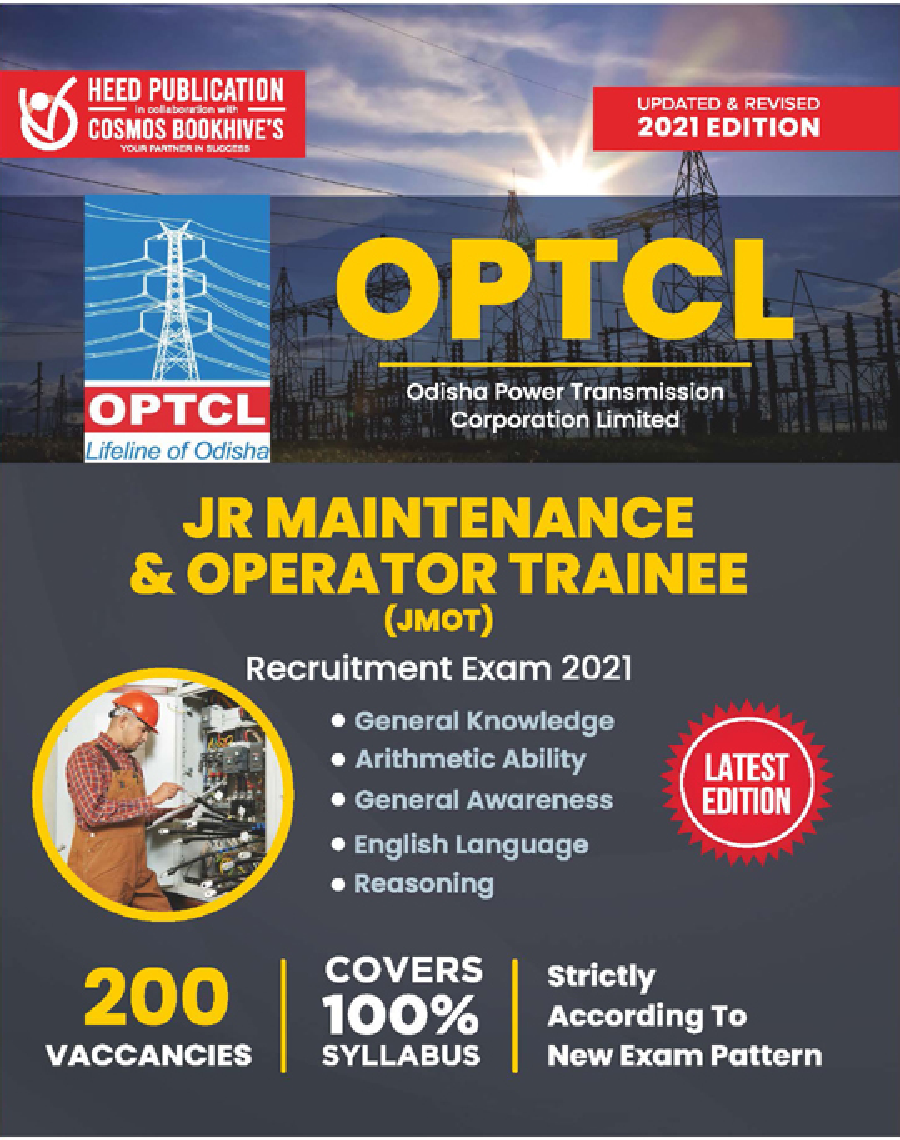 OPTCL Jr Maintenance & Operator Trainee - Page 1