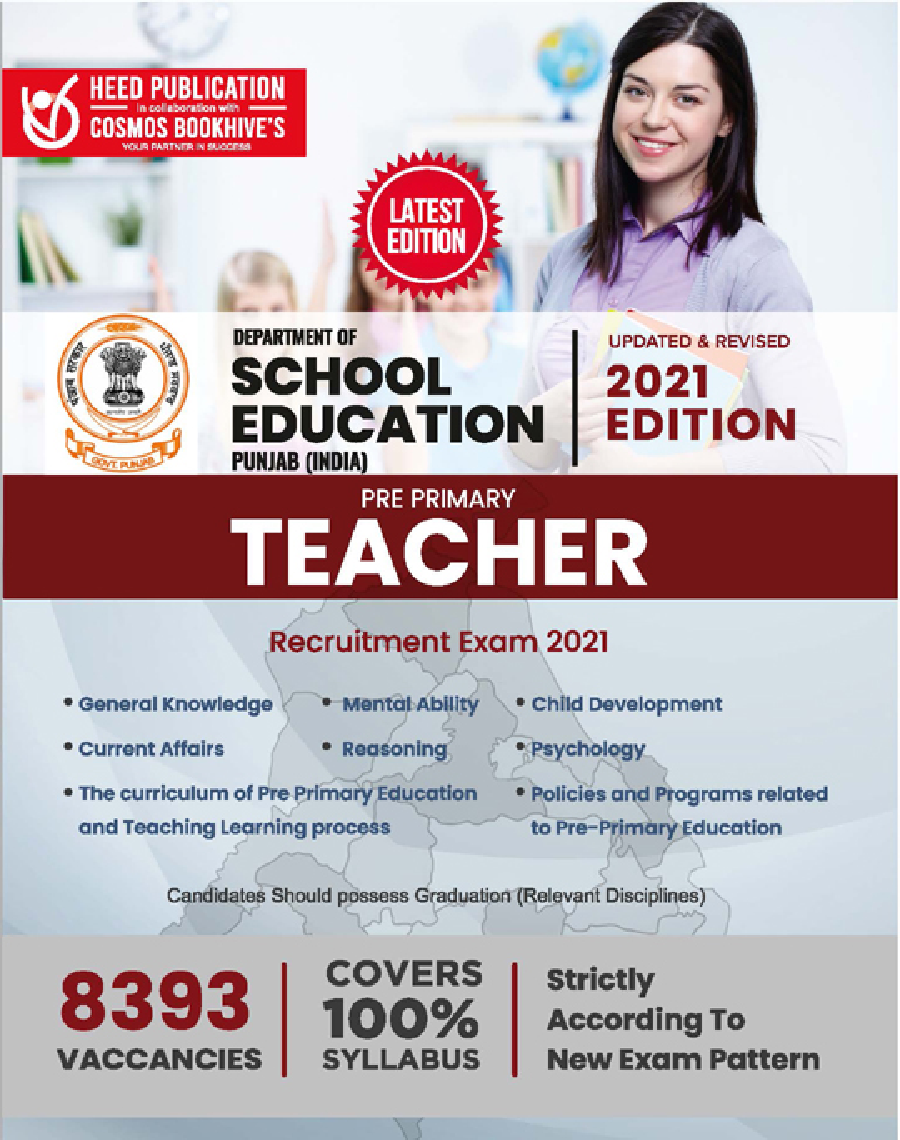 Department Of School Education Punjab (India) - Pre Primary Teacher - Page 1