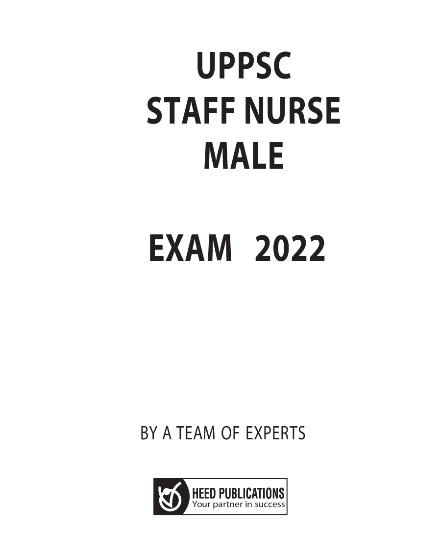 UPPSC Staff Nurse Male - Page 2