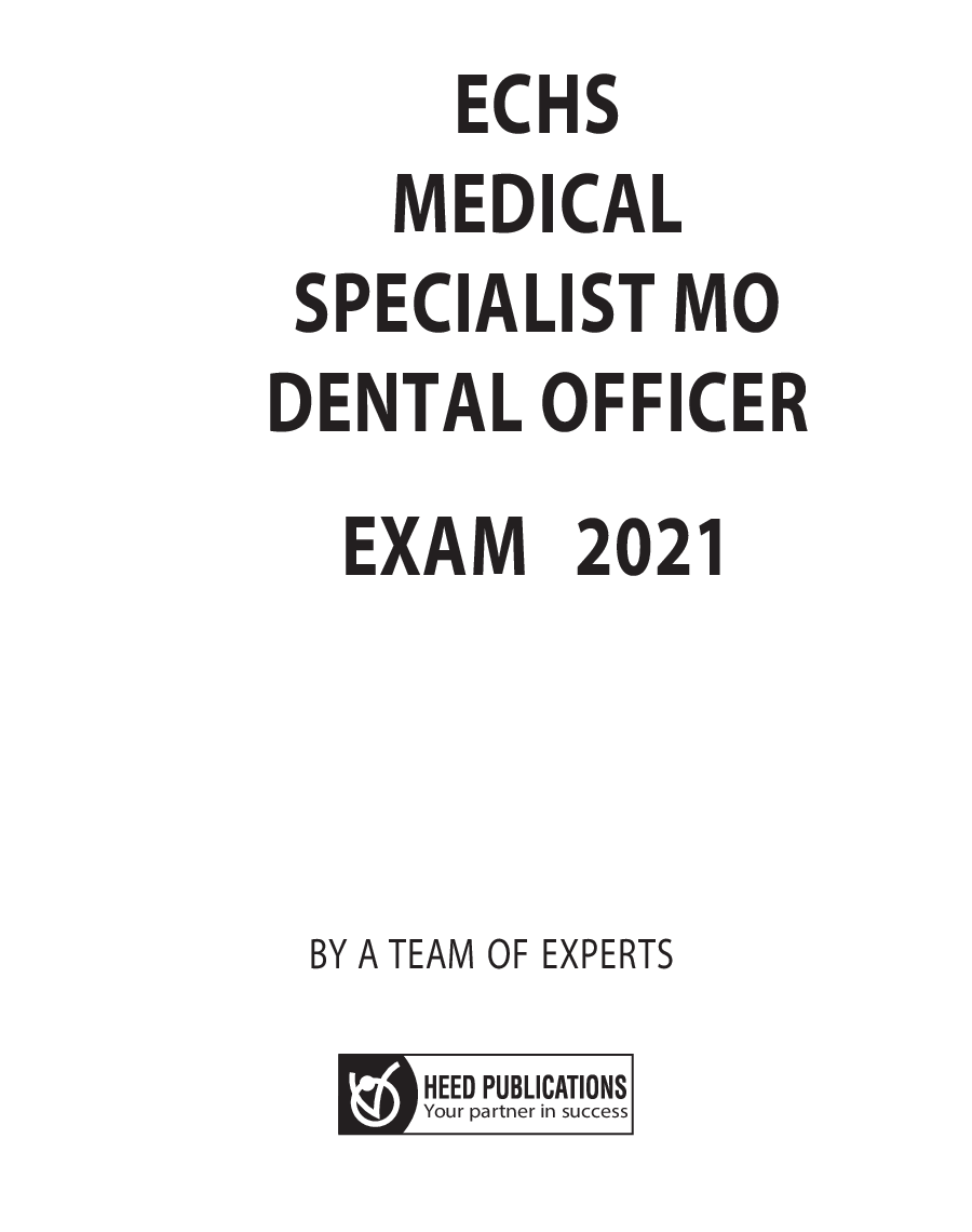 ECHS - Medical Specialist, MO, Dental Officer, Chowkidar, Dental Hygienist Exam - Page 2
