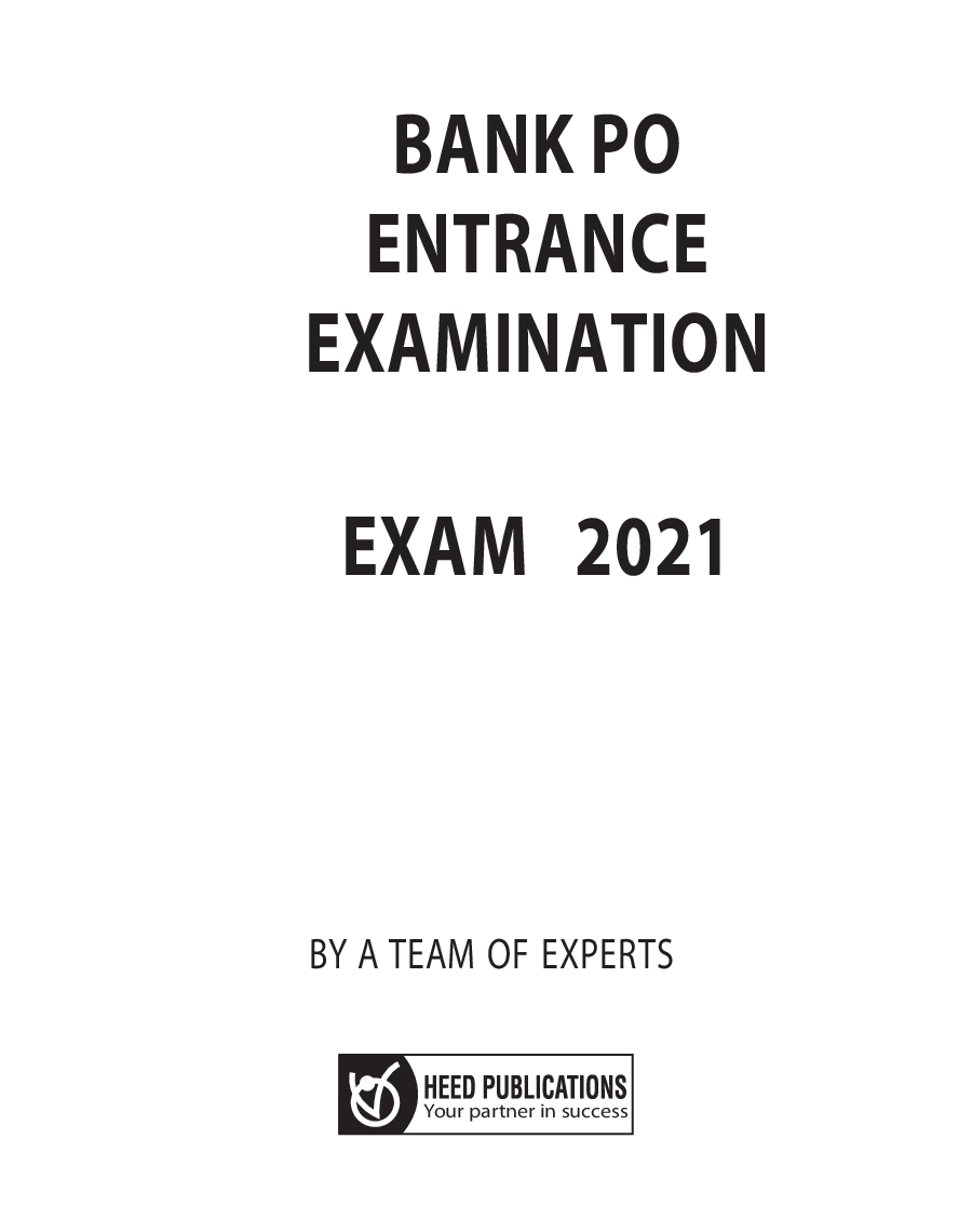 SBI PO Entrance Exam - Page 2