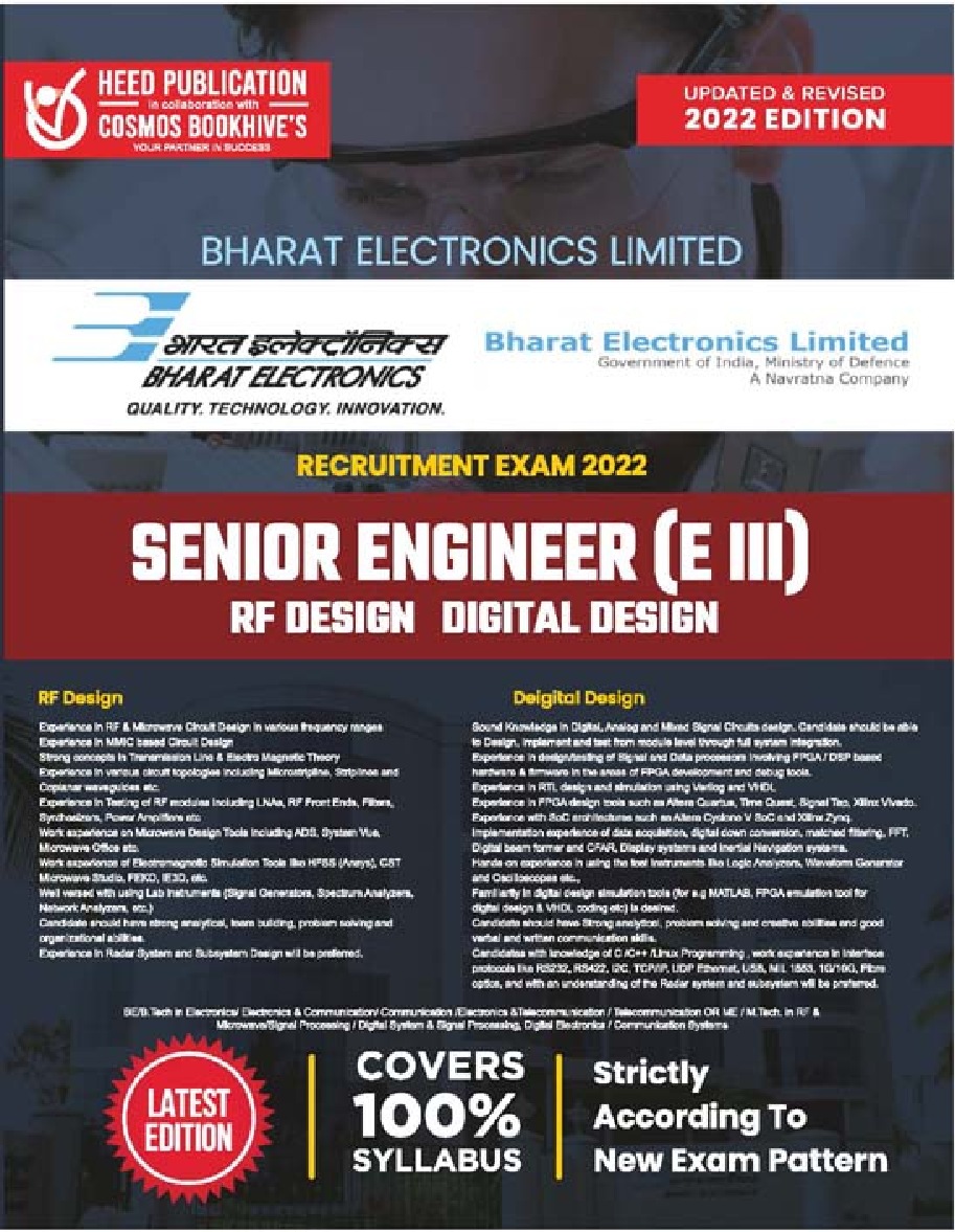 BEL - Member (Research Staff) E - III - Page 1