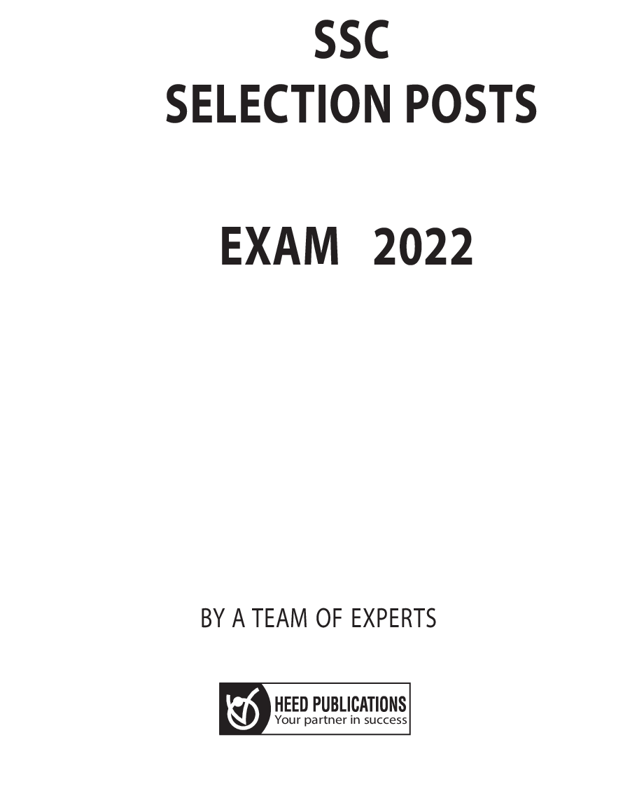 SSC - Selection Posts Exam - Page 2