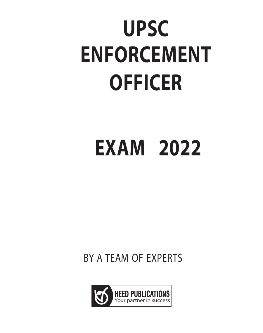 UPSC - Enforcement Officer/Accounts Officer - Page 2
