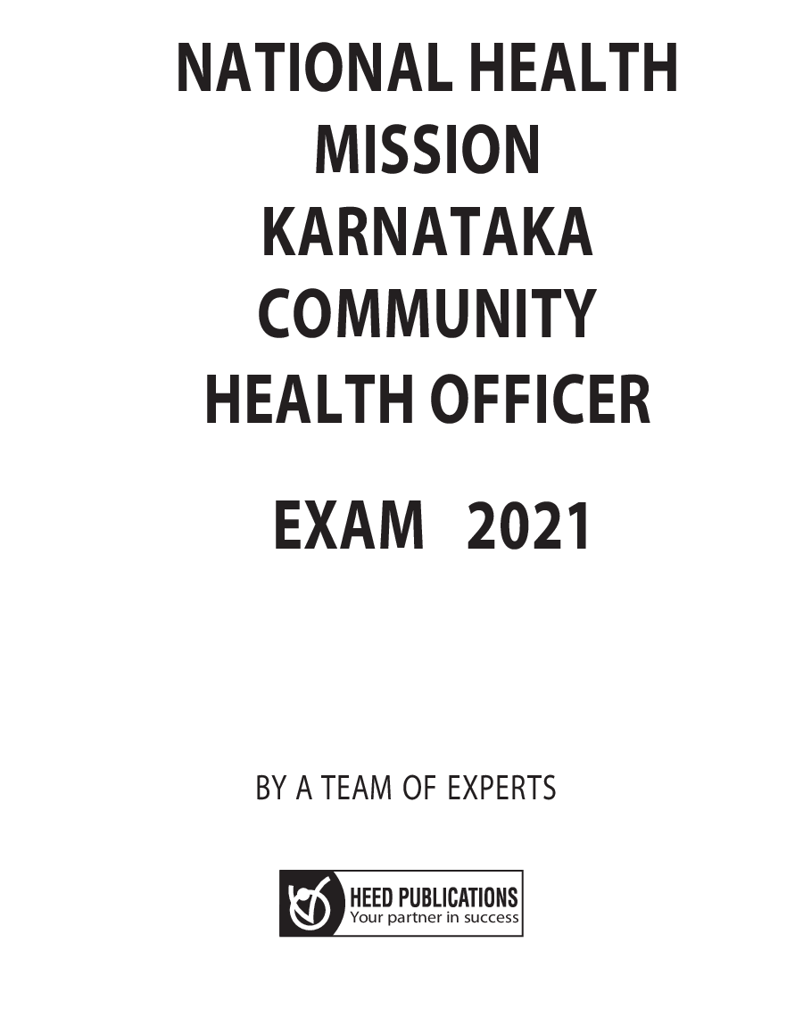 National Health Mission (NHM), Karnataka - Community Health Officer (CHO) - Page 2