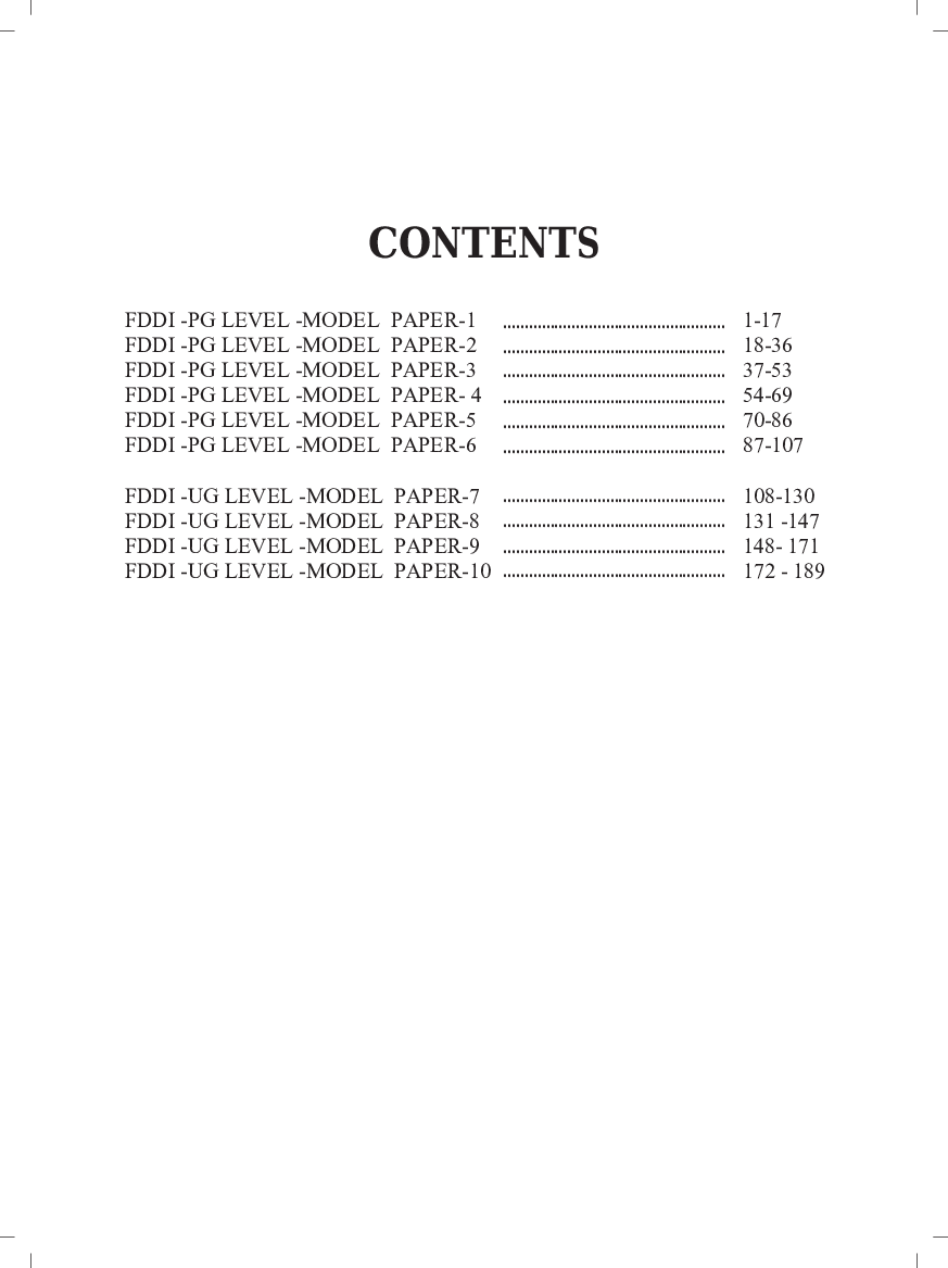 FDDI Entrance Exam - Page 4