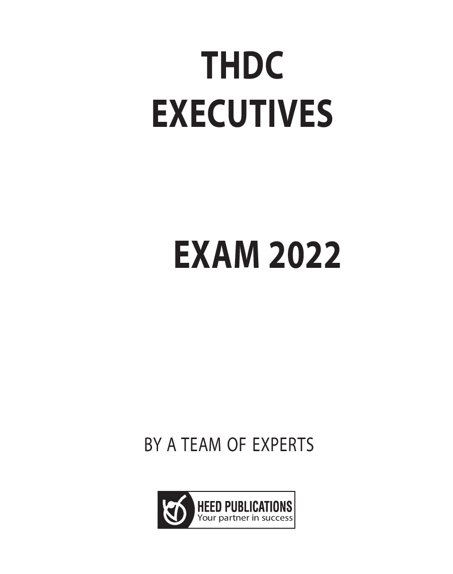 THDC India Limited Executive English - Page 2