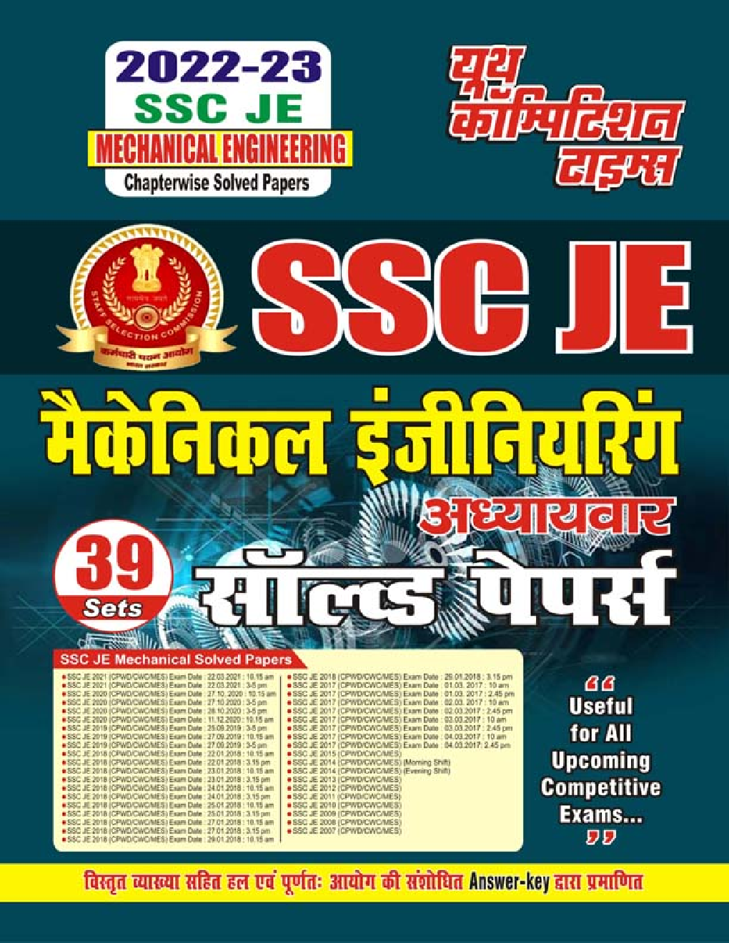 SSC JE मैकेनिकल इंजीनियरिंग अध्यायवार सॉल्व्ड पेपर्स 2022-23 - Page 1