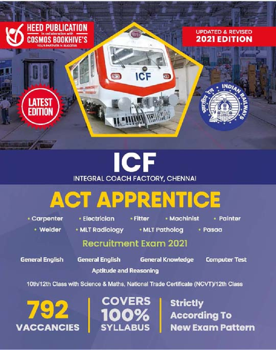 ICF (Integral Coach Factory, Chennai) ACT Apprentice Exam - Page 1