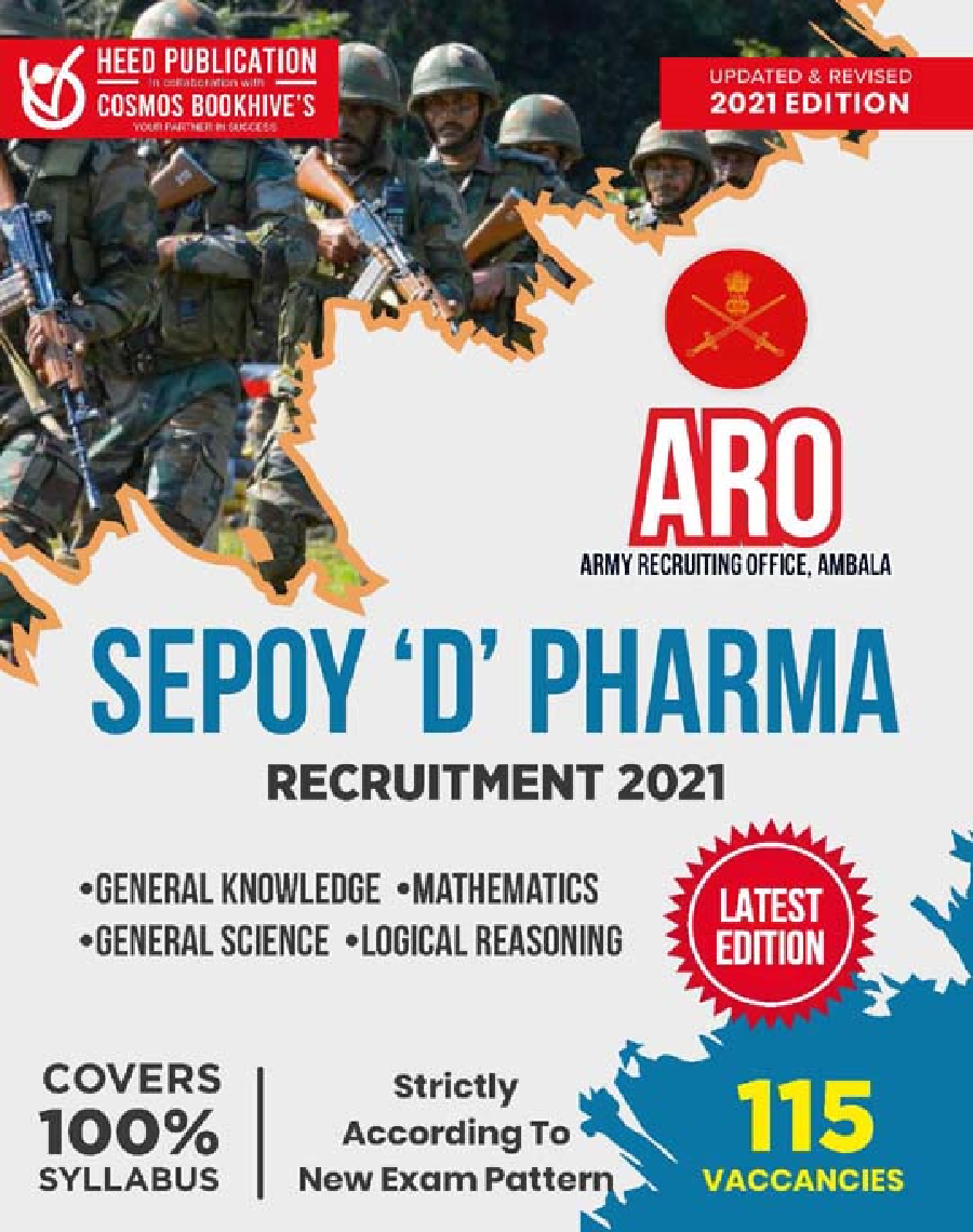 ARO (Army Recruiting Office), Ambala - Sepoy 'D' Pharma Recruitment - Page 1